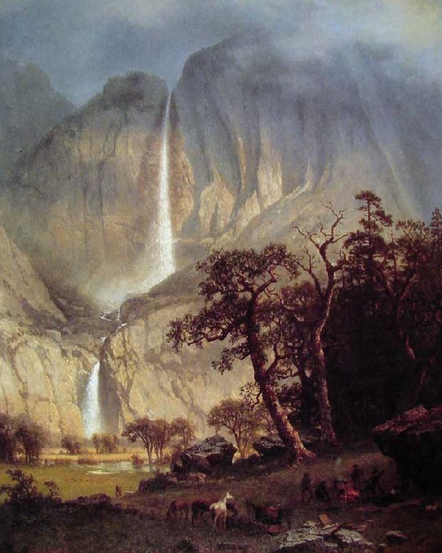 Albert Bierstadt The Yosemite Fall China oil painting art